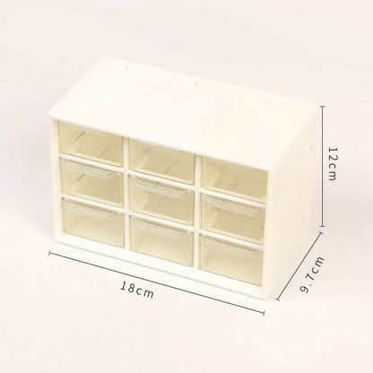 9 Drawer Container，jewelry collection box