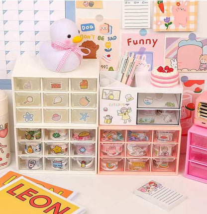 9 Drawer Container，jewelry collection box