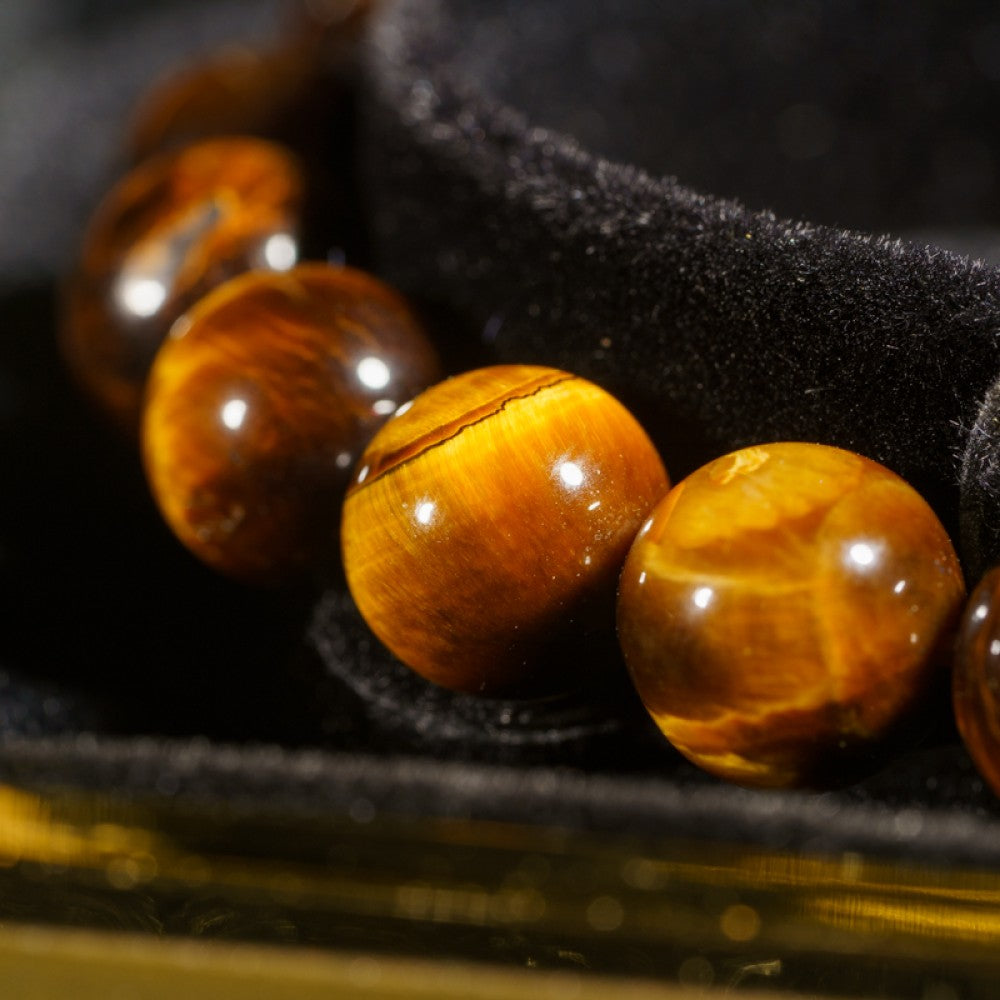 Yellow Tiger Eye Bracelet