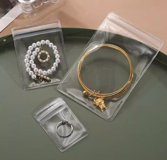 PVC Transparent Jewelry Packaging Bag