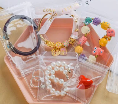 PVC Transparent Jewelry Packaging Bag