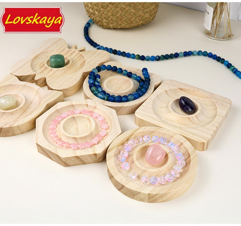 Wood Bracelet Tray,Board,Bead Bracelet Diy Tools,Bracelet Display Tray