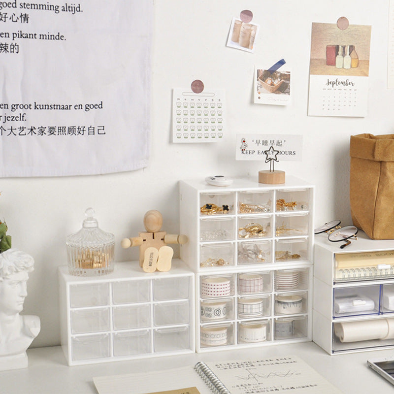 9 Drawer Container，jewelry collection box