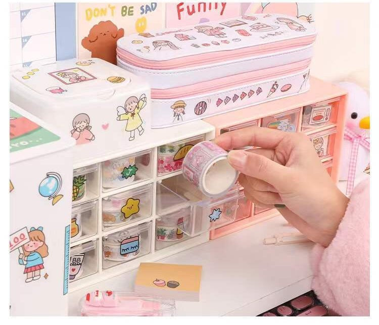 9 Drawer Container，jewelry collection box