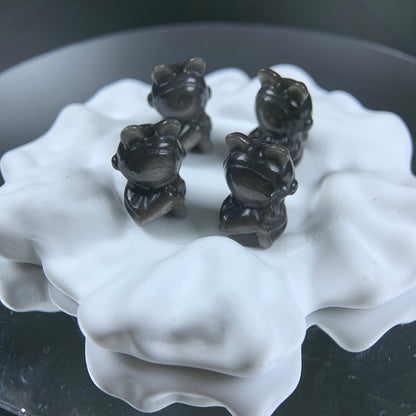 H Lovskaya Crystal Charm，Spacer Carving