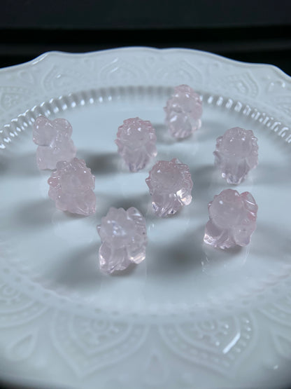 H Lovskaya Crystal Charm，Spacer Carving