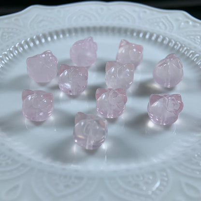 H Lovskaya Crystal Charm，Spacer Carving