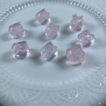 H Lovskaya Crystal Charm，Spacer Carving