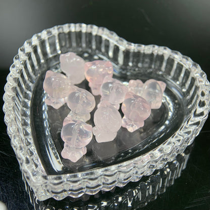 H Lovskaya Crystal Charm，Spacer Carving