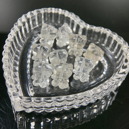 H Lovskaya Crystal Charm，Spacer Carving