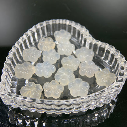 H Lovskaya Crystal Charm，Spacer Carving